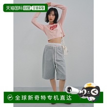 1h可退 日本直邮Lily Brown 女装 曲线剪裁休闲牛仔短裤 LWFP2521