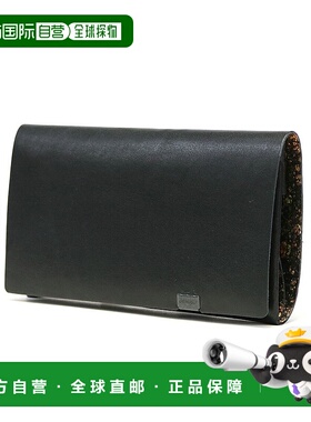 日本直邮SHOSA石英石英长钱包薄款零钱包闪粉盖男士女士薄款长钱s