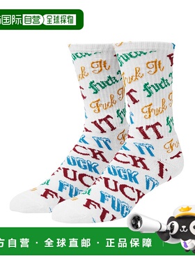 1h可退 日本直邮HUF 男女同款 袜子 花纹提花设计  25H_SK00921