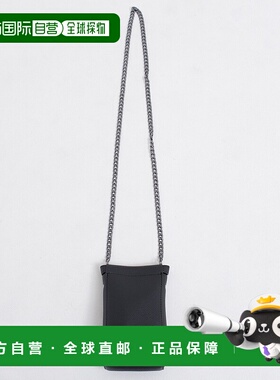 1h可退 日本直邮SILVER BULLET 男女同款PU皮质链条斜挎包 32H807
