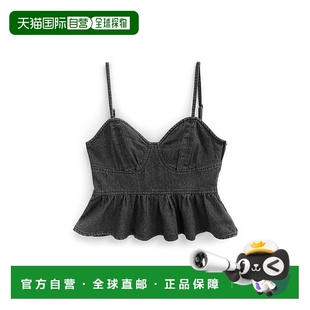gn261性感吊带 peplum牛仔背心 日本直邮日潮 GRL