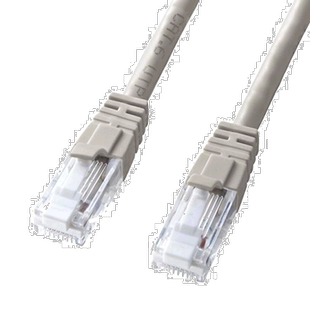 【日本直邮】SANWA SUPPLY有线连接6LAN电缆50米 浅灰色