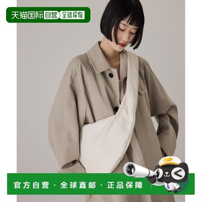 1h可退 日本直邮Adam et Rope' 女装 仿皮 身体贴合感 半月形肩背