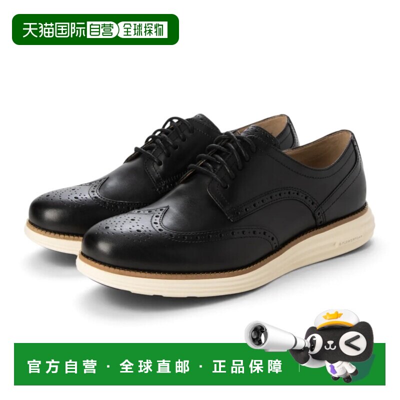 日本直邮COLE HAAN Original Grand Remastered 翼尖鞋 宽版W 黑