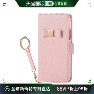 宜丽客苹果X皮质磁铁翻盖手机壳女款 粉色PM A17XPLFJ
