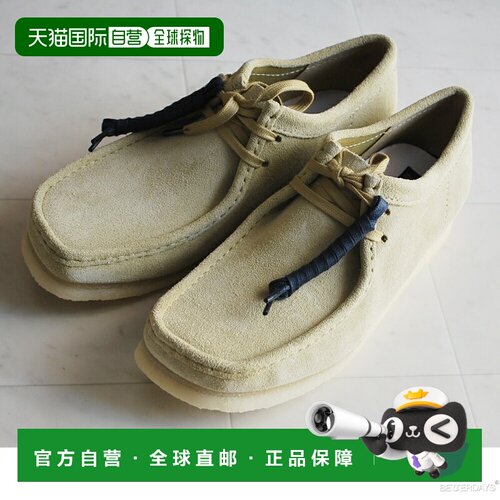 日本直邮Clarks 其乐 CLARKS ORIGINALS WALLABEE 男士低帮麂皮鞋