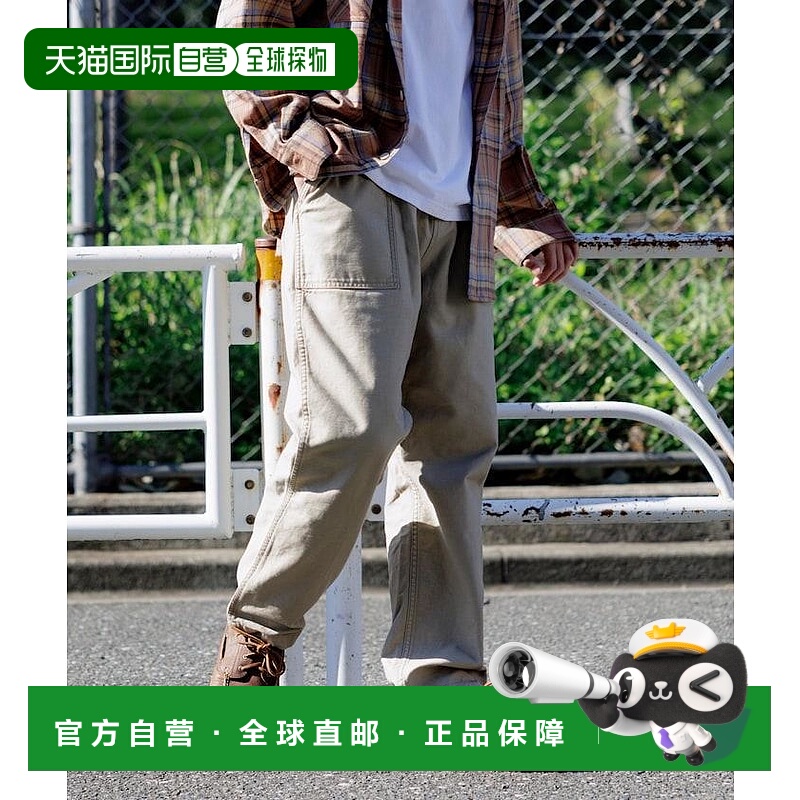 1h可退 日本直邮GUNG HO 男士工装风格宽松休闲裤 1041108200066