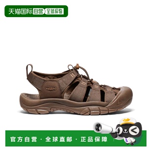 日潮跑腿Keen科恩 男士 Newport H2 溯溪凉鞋 Monochrome/DarkEar