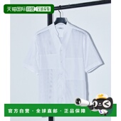 日本直邮5351 衬衫 POUR HOMMES 1h可退 拼接网格短袖 LES 男女同款