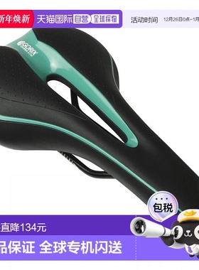 自营｜GORIX 自行车低反弹鞍座黑色 加厚软款 黑蓝配坐垫棕色骑行