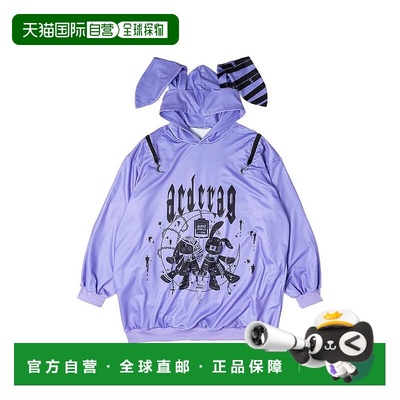 日本直邮日潮 ACDC RAG Moon Bunny Dolls 连帽衫卫衣拉链
