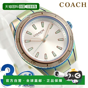 日本直邮Coach Preston 石英电池供电手表品牌女士 COACH 1450352