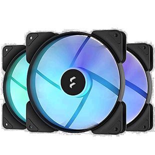 【日本直邮】Fractal Design电脑机箱散热器Aspect 14 RGB 黑色3