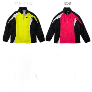 日本直邮 LUCENT 保暖衬衫风衣上衣防风网球羽毛球服黄色粉红色LU