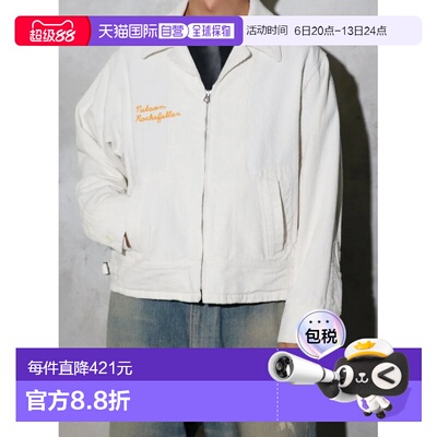 1h可退 日本直邮ABAHOUSE男女同款宽松版型FFA夹克 纽约坎顿刺绣