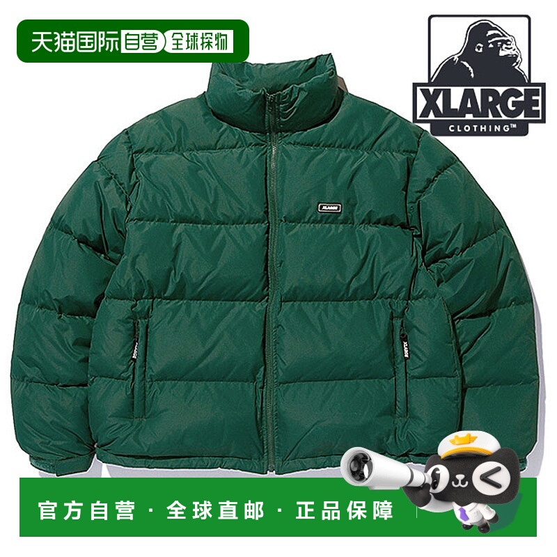 日本直邮XLARGE羽绒服 [101254021009 FW25] 男士羽绒服保暖绿色
