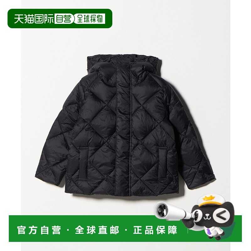 1h可退 日本直邮TAION儿童羽绒外套 宽松连帽双拉链可收纳男童女