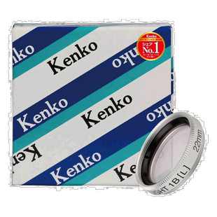 【日本直邮】Kenko UV相机镜头滤镜 吸收紫外线 22mm 白框 无螺丝