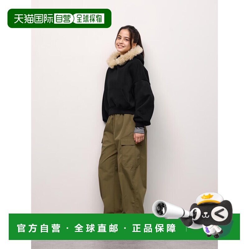 日本直邮GU TEEN工装直筒裤JR UL工装裤休闲裤卫裤