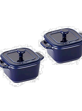 【日本直邮】Staub珐宝珐琅铸铁器皿烤罐 耐热微波炉烤箱兼容