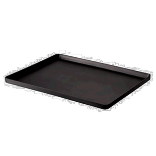 【日本直邮】YAMAZAKI山崎实业托盘桌面小物收纳盘40X30X2cm黑色4