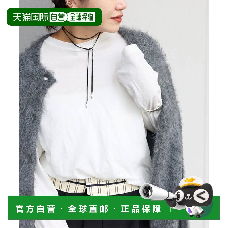 1h可退 日本直邮JOURNAL STANDARD 款软棉质感透肤长袖T恤上衣