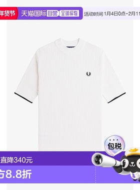 日本直邮【日本直邮】FRED PERRY麦穗女款针织衫K9115-129