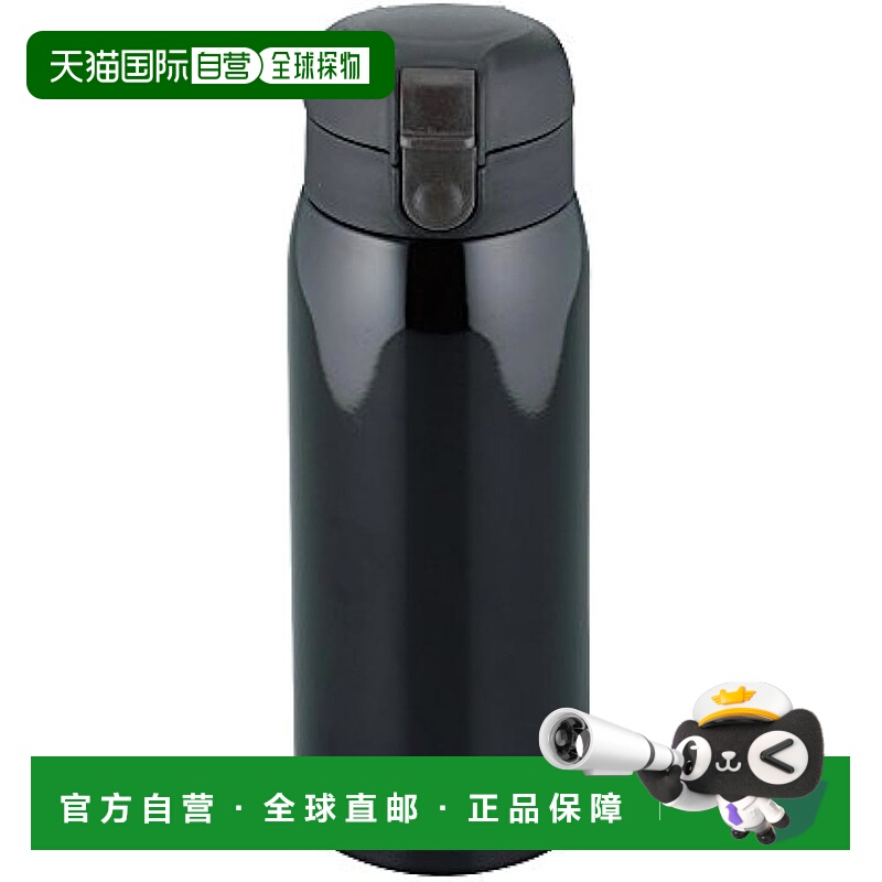 【日本直邮】WaheiFreiz和平水壶600ml黑ONETOUCH保温保冷RH-1273