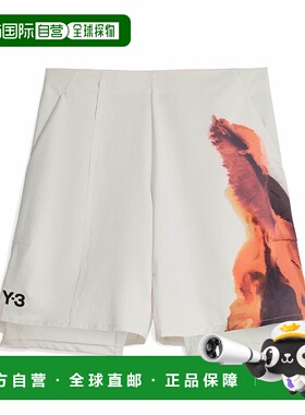 日本直邮adidas 男士 Y-3 Tennis 短裤与紧身裤套装 [KKW36-JN299