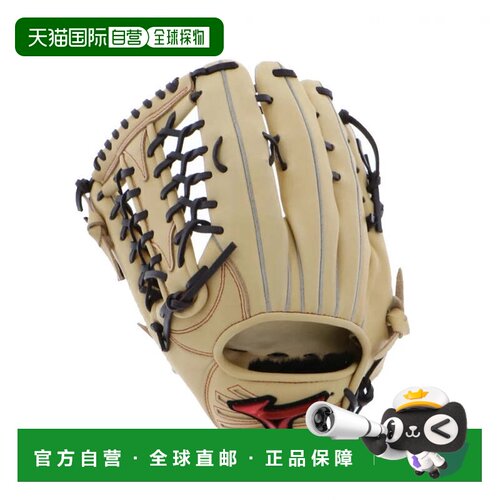 日本直邮MIZUNO-美津诺垒球将驾驶红色ibe外野手尺寸14左手投掷器
