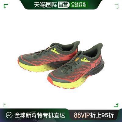 日潮跑腿HOKA ONE男跑鞋 Speedgoat 5 深绿色 1123157-TFS ダ