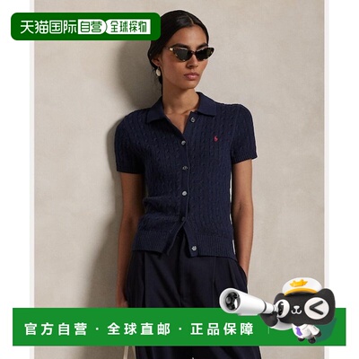 日本直邮Ralph Lauren 棉短袖Polo针织开衫 [994643781]半袖