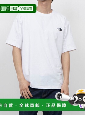 日本直邮 THE NORTH FACE 男士陆上/跑步半袖T恤 NT32585 白色