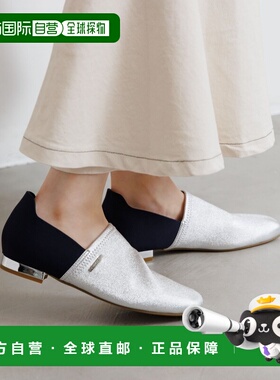 付款1h内可退 日本直邮HIMIKO女士瞬时贴合免手穿弹力羊皮乐福鞋