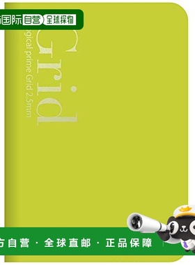 【日本直邮】Nakabayashi仲林Logical笔记本网格2.5 B5黄绿色