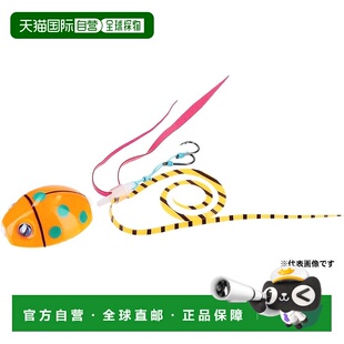 【日本直邮】达亿瓦瓢虫拟态鱼饵 不含橡胶α 100g 橙色底绿点