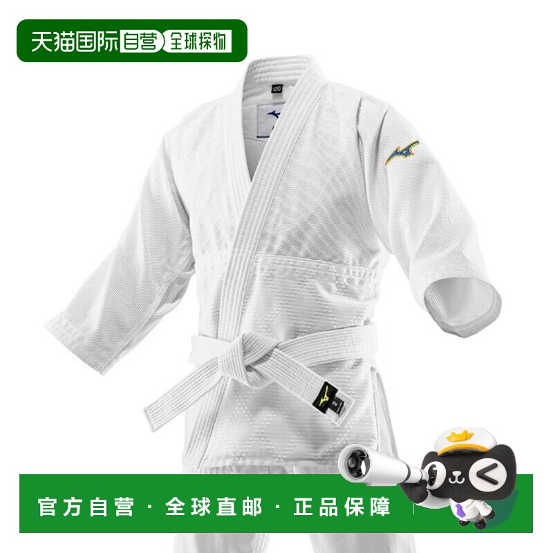 日本直邮Mizuno 柔道服 优胜Jr 上衣 男士 单层织 练习及正式比赛图片