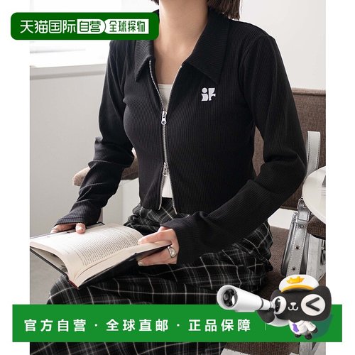 1h可退 日本直邮WEGO 女士2024秋冬新品双拉链长袖上衣 WE24AU09L