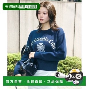 1h可退 日本直邮MOUSSY 女装 宽松版型 针织毛衣 半高领罗纹设计