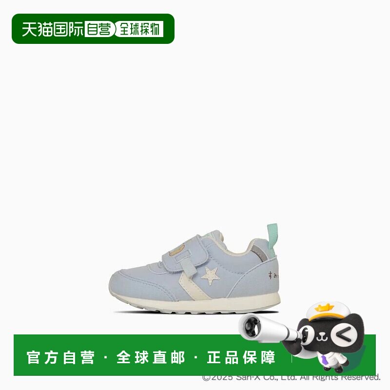 日本直邮CONVERSE 匡威宝宝童鞋RS角落生物魔术贴卡通蓝色跑步鞋