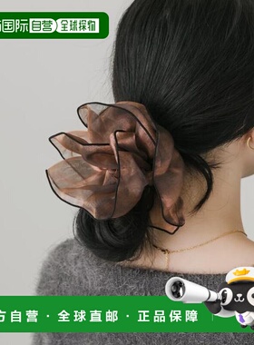 日本直邮官方授权 SMELLY 拼色透视感蓬松发圈