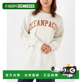 女装 pacific 宽松版 型半袖 1h可退 印花连帽卫衣 日本直邮ocean