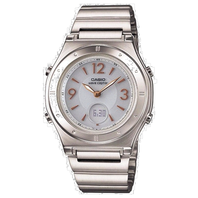 【日本直邮】CASIO卡西欧女士手表LWA-M141D-7AJF银色太阳能腕表