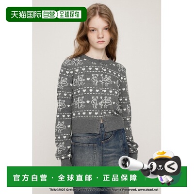 1h可退 日本直邮SLY 女装 Grateful Dead联名针织开衫 030IAR0135