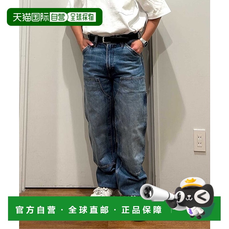 1h可退 日本直邮Levi's 568 男士宽松版直筒牛仔裤 A73670003