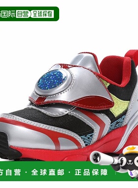 日本直邮Moonstar 儿童鞋 Ultraman UT 155 银色/红色 MOONSTAR 1