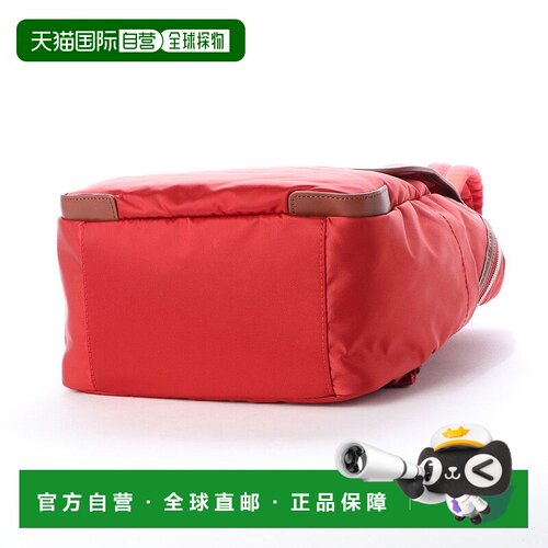 日本直邮Y'SACCS 尼龙×牛皮革小号双肩背包 [YS1509AW12712]