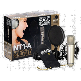 RODE麦克风罗德电容麦克风设备全套Rode NT-1A话筒录音专业乐器