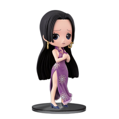 【日本直邮】海贼王Q posket克波雅汗库克 紫裙子版模型万代