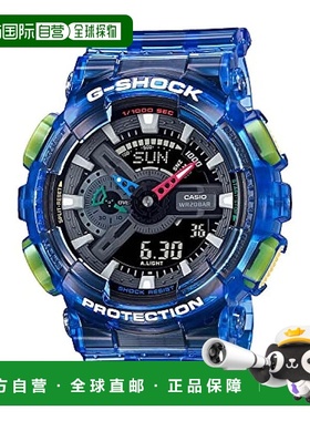【日本直邮】G Shock卡西欧 手表 男款抗震运动表 蓝色 GA-110JT-